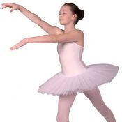 Lucy Ballet Tutu Dress Pale PINK - Ages 4 - 12 yrs